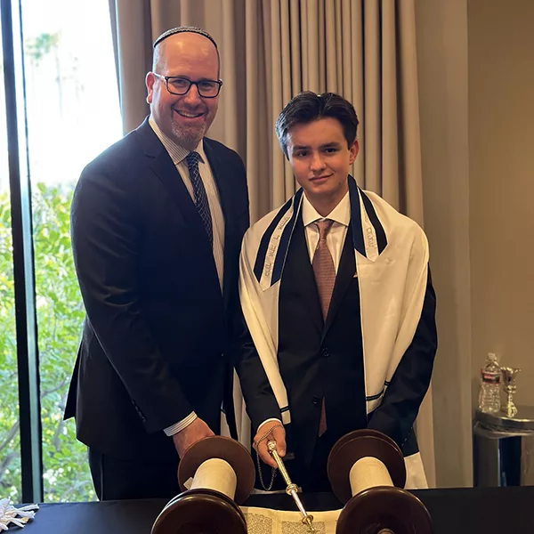 Private Bar Mitzvah Service with Rabbi