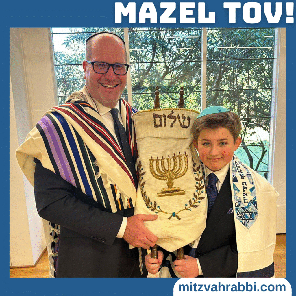 Rabbi for Bar Mitzvah