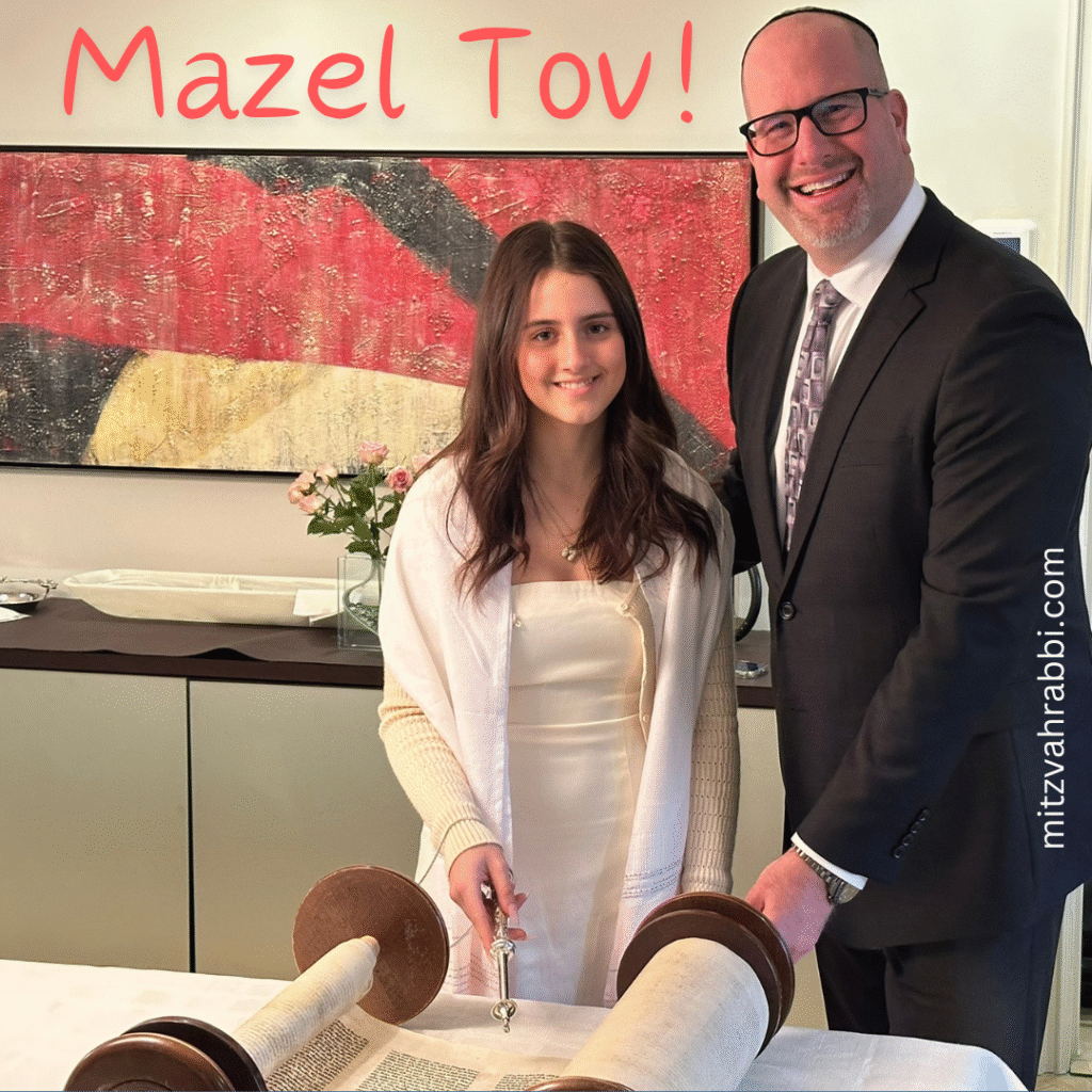 Rabbi for Bat Mitzvah