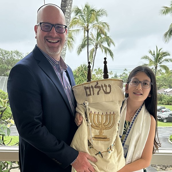 Rabbi for Bat Mitzvah in Hawaii