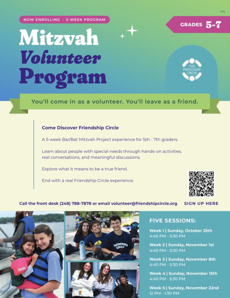 Mitzvah Project - Friendship Circle Michigan Mitzvah Project - Friendship Circle Michigan